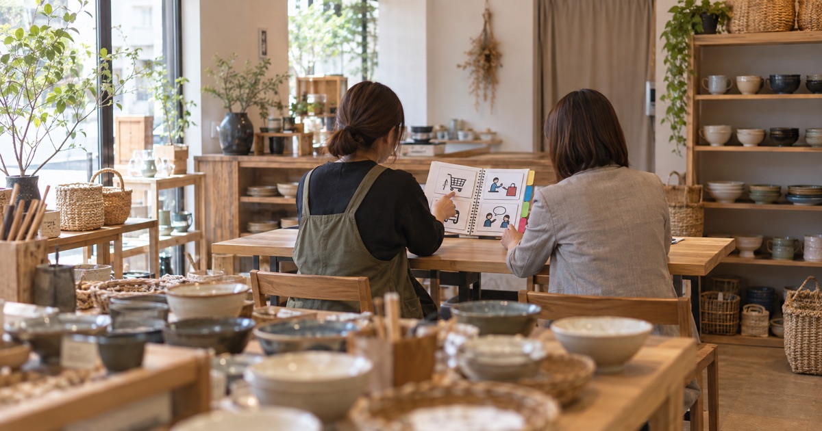 川口市で外国人対応に悩む店舗向けの相談窓口と多言語化手順のイメージ写真